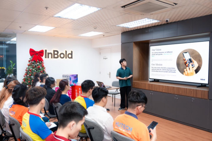 Khám phá ngành sáng tạo tại InBold: Hành trang quý giá cho sinh viên Marketing I-HUTECH 33