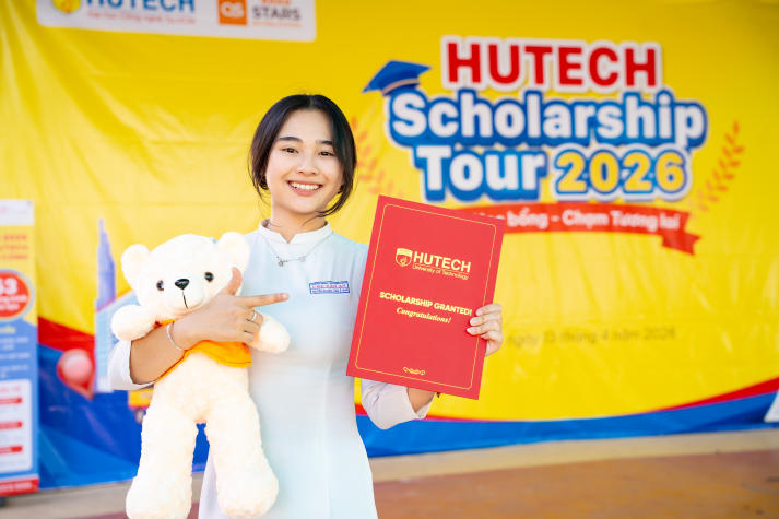 [Ảnh] HUTECH Scholarship Tour 2026 “phủ sóng” học bổng xuyên Việt,  tiếp sức sĩ tử chạm tương lai 111
