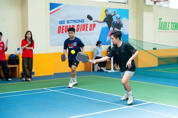 [HUTECH Games 2026] Viện Văn hóa - Nghệ thuật - Thể thao lên ngôi vô địch Pickleball 21