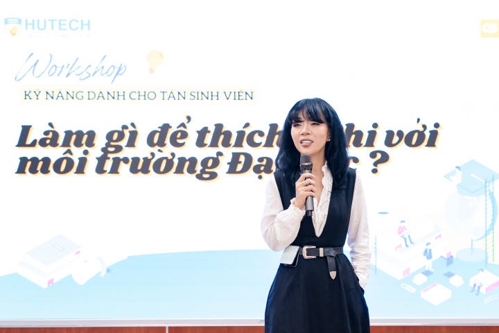 Tân sinh viên HUTECH cùng MC Trác Thuý Miêu bàn chuyện “Làm gì để thích nghi với môi trường Đại học” 66