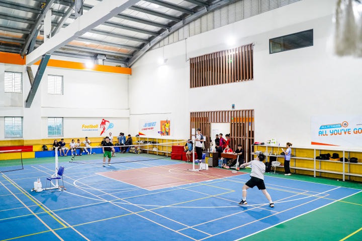 Giải thể thao chào đón tân sinh viên 2023 chính thức khép lại với nội dung thi đấu Cầu lông nam, nữ và Bóng đá nam 35