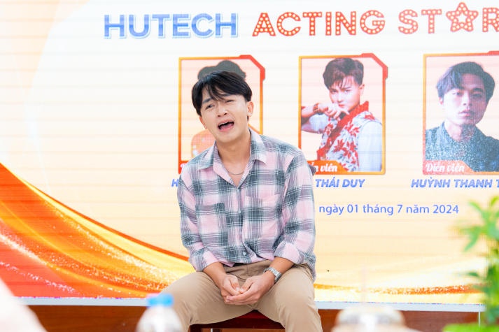 Nhiều màn nhập vai xuất thần của các tài năng trẻ HUTECH tại vòng Lập đội HUTECH Acting Stars 2024 56