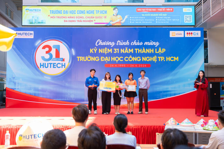 Một chiếc nón - Ngàn ý tưởng: Sinh viên HUTECH bứt phá sáng tạo chào mừng 31 năm thành lập Trường 141