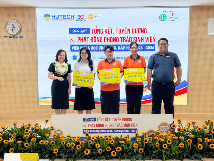 Vinh danh nỗ lực, Viện Khoa học Ứng dụng khởi động bứt phá năm học 2025-2026 88