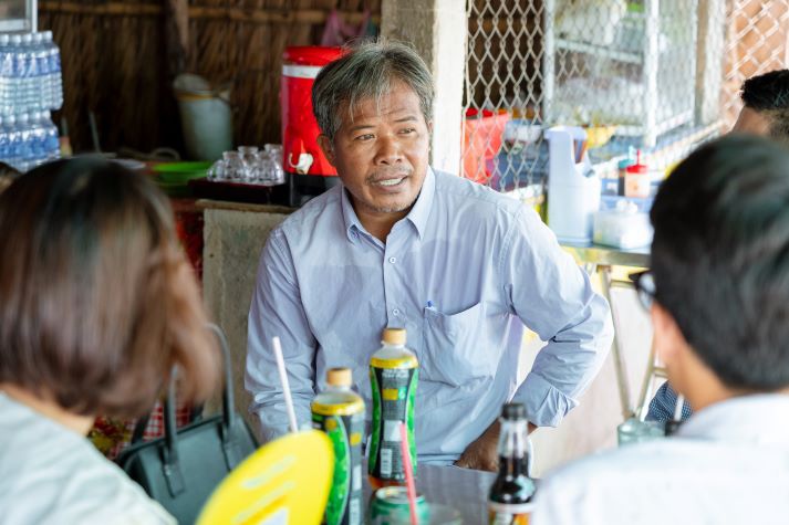 HUTECH  “chở” 120m3 nước ngọt về cho người dân vùng hạn tỉnh Tiền Giang 41