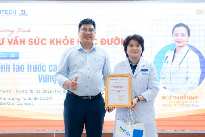 HUTECH-ers trang bị kiến thức sức khoẻ, vững bước tương lai 15
