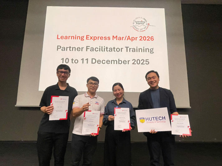 Đoàn giảng viên HUTECH tập huấn tại Singapore, sẵn sàng khởi động dự án Learning Express 2026 52