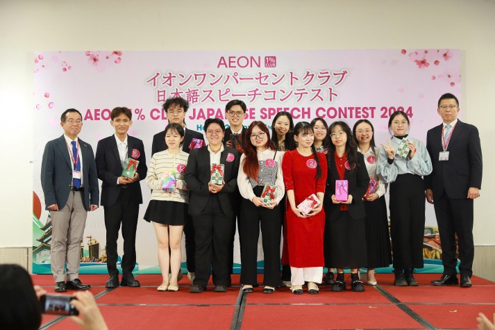 ​Trần Tấn Đạt - Sinh viên VJIT HUTECH ghi dấu ấn tại Cuộc thi Hùng biện tiếng Nhật Nihongo Speech contest 2024 27