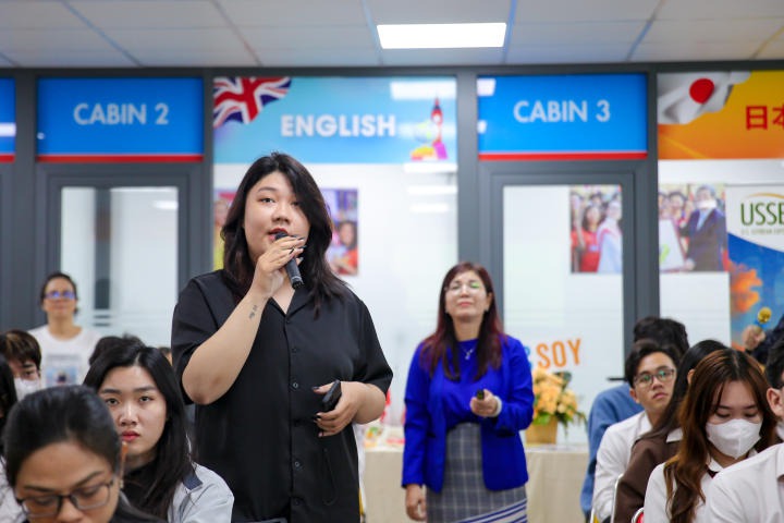 Sinh viên Quản trị Nhà hàng và Nghệ thuật ẩm thực tìm hiểu thực phẩm và đồ uống từ đậu nành 140