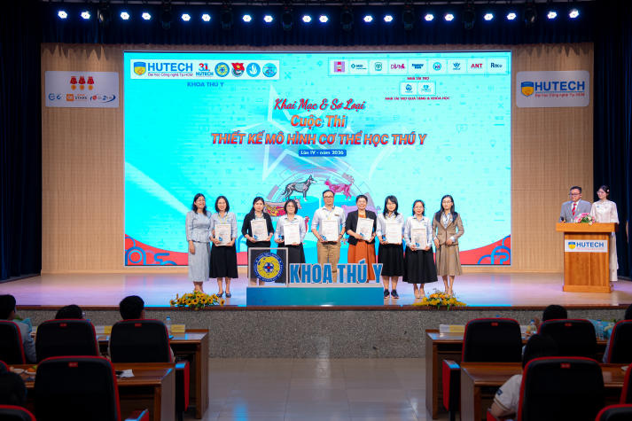 Gần 70 đội thi khởi động sân chơi học thuật sáng tạo “Thiết kế mô hình cơ thể học Thú y” lần IV - năm 2026 67