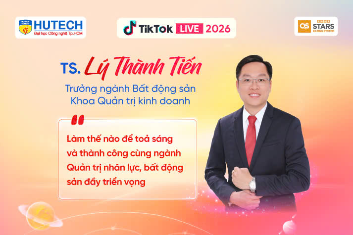 [HUTECH TIKTOK LIVE 2026] Hiểu đúng ngành học về Kinh doanh & Kiến trúc - Mỹ thuật để chọn tương lai phù hợp 20