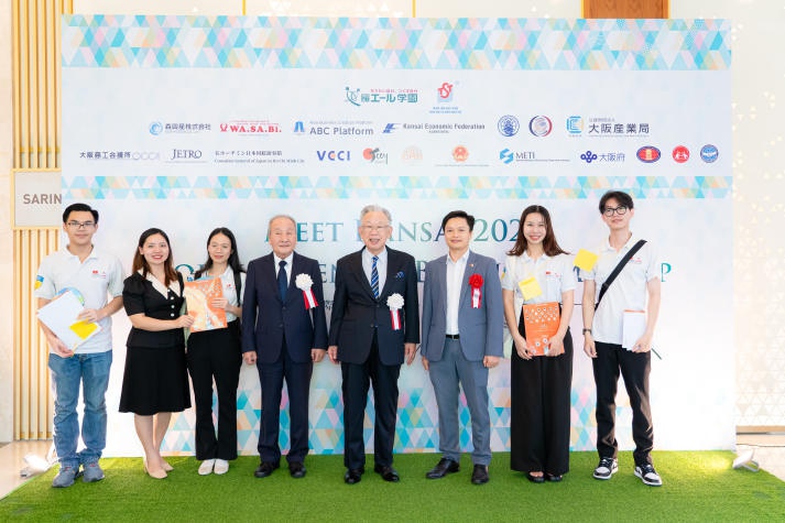 Lãnh đạo và sinh viên VJIT tham dự sự kiện Global Talent & Business Meetup MEET KANSAI 2024 tại TP.HCM 92