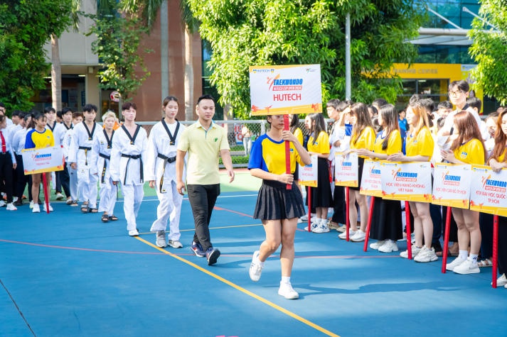 HUTECH giành giải Nhì toàn đoàn tại Taekwondo HUTECH Cup Open 2024 12