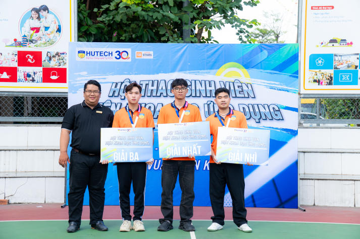 Hành trình tìm kiếm những chiến binh xuất sắc cho HUTECH Games 2026 của Viện Khoa học Ứng dụng 181