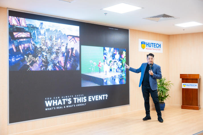 Sinh viên Quản trị sự kiện HUTECH học bí quyết “Cần xếp gì vào Concept?” cùng đạo diễn Loki Vũ 40