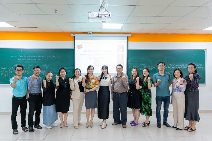 Giảng viên HUTECH tăng cường kinh nghiệm giảng dạy học phần Tư duy thiết kế dự án 123