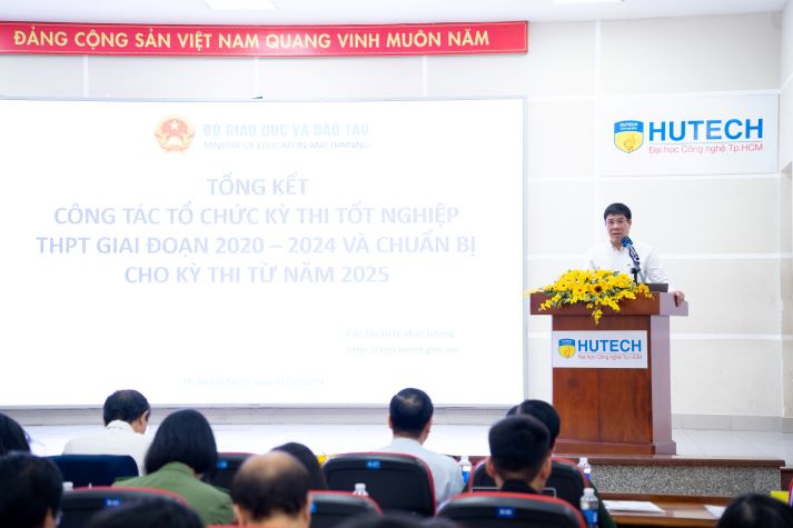 HUTECH đăng cai tổ chức Hội nghị Tổng kết công tác tổ chức kỳ thi tốt nghiệp THPT giai đoạn 2020-2024 và chuẩn bị kỳ thi từ 2025 64