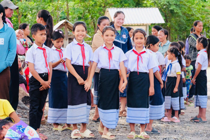 Chiến sĩ HUTECH hoàn thành hành trình tình nguyện quốc tế tại Lào 86