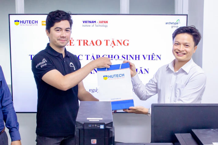 Viện Công nghệ Việt - Nhật HUTECH làm việc cùng Công ty TNHH Archetype Việt Nam 72