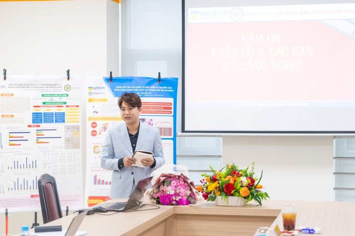 Giàu giá trị ứng dụng, luận văn Thạc sĩ Thú y HUTECH mở hướng phát triển cho ngành nghề hiện đại 18