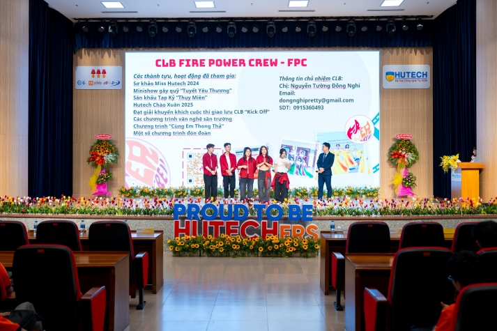 Khởi động thanh xuân: CLB - Đội - Nhóm HUTECH sẵn sàng chào đón tân binh nhập hội 209