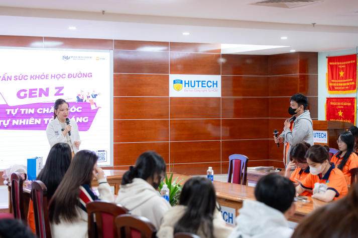 Sinh viên HUTECH học cách chăm sóc sức khỏe khoa học cùng chuyên gia để học tập hiệu quả và tự tin 72