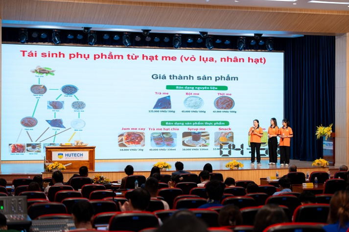 Chung kết HUTECH Startup Wings 2025: Trà sữa thảo mộc dạng viên nén TEA PIE lên ngôi Quán quân 58