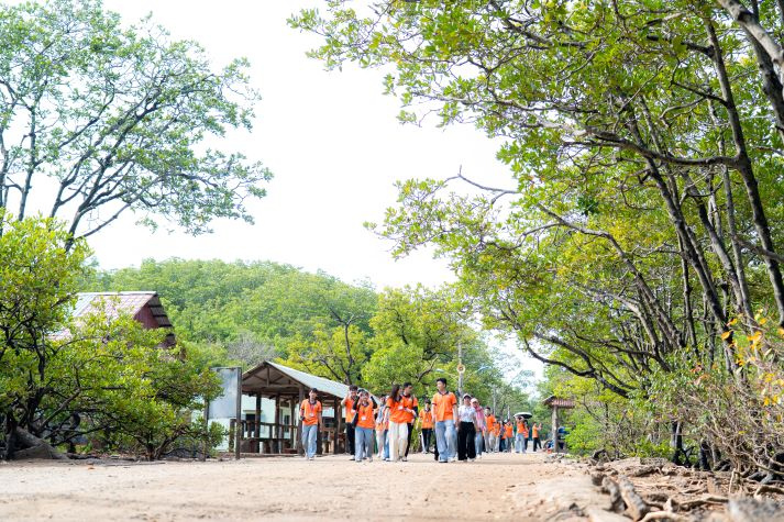 Sinh viên Quản trị dịch vụ du lịch và lữ hành học phát triển du lịch bền vững từ thực tế Cần Giờ 18