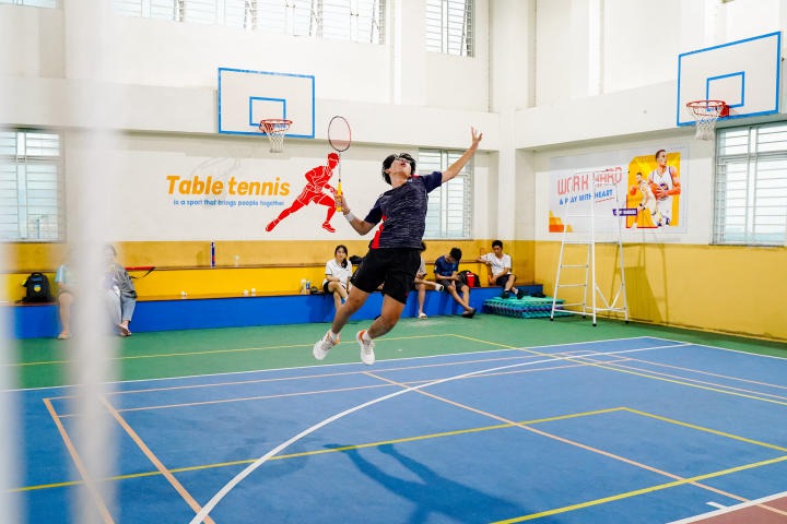 Giải thể thao chào đón tân sinh viên 2023 chính thức khép lại với nội dung thi đấu Cầu lông nam, nữ và Bóng đá nam 42