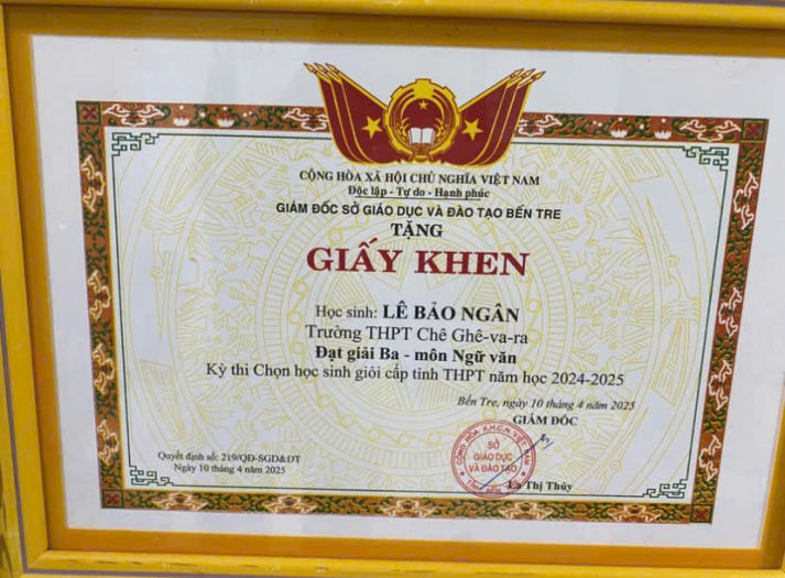 Gương mặt tân sinh viên Lê Bảo Ngân: Hành trình “hiểu” từ văn học đến ước mơ theo đuổi ngành Tâm lý học 4