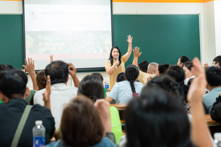 Viện Văn hóa - Nghệ thuật - Thể thao đồng hành cùng Quỹ Hạt giống nhỏ S-Seeds, khai mở tiềm năng nghề nghiệp cho các em học sinh 66