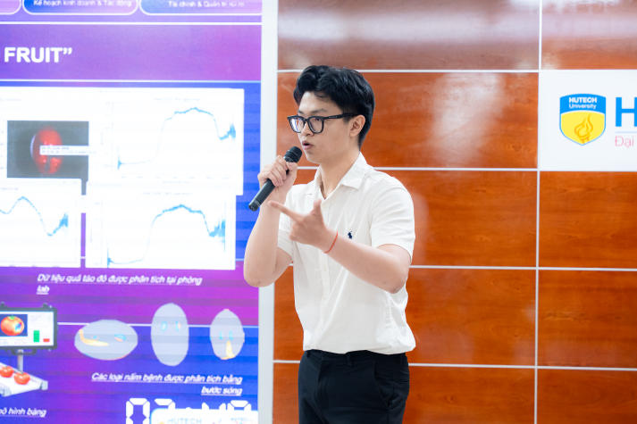 22 dự án sáng tạo tìm lời giải cho vấn đề thực tiễn tại Bán kết HUTECH Startup Wings 2026 61