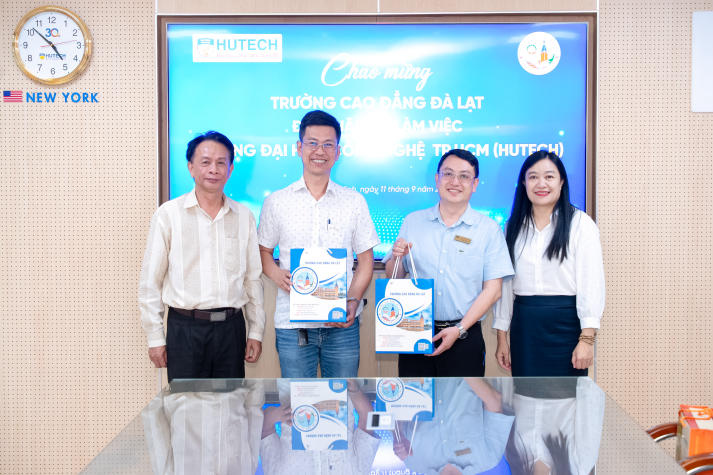 HUTECH và Trường Cao đẳng Đà Lạt mở rộng lộ trình học tập, kết nối nghiên cứu 64