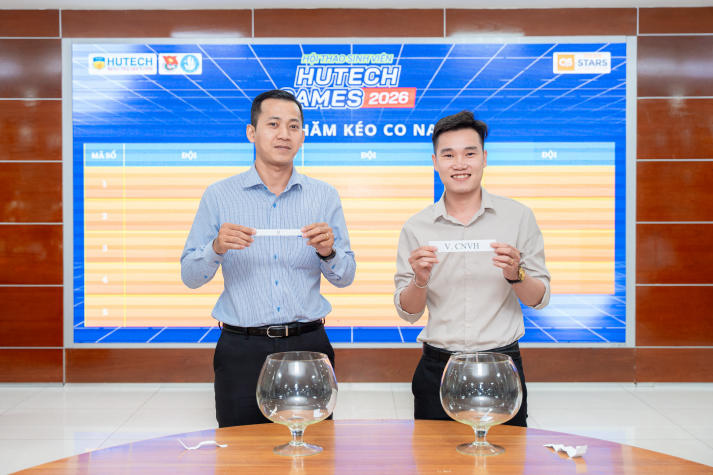 Bốc thăm HUTECH Games 2026: Những cặp đấu duyên nợ chính thức lộ diện 41