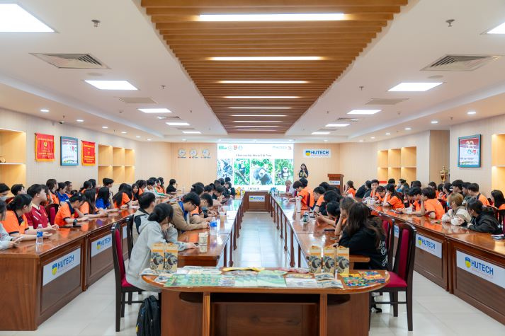 HUTECH-ers lan tỏa lối sống xanh, chung tay bảo vệ động vật hoang dã cùng ENV 15