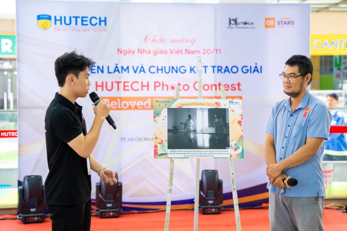 [Video] Hồ Phan Ngọc Anh - sinh viên Khoa Truyền thông và Thiết kế là Quán quân HUTECH Photo Contest “Beloved Teacher 2023” 110