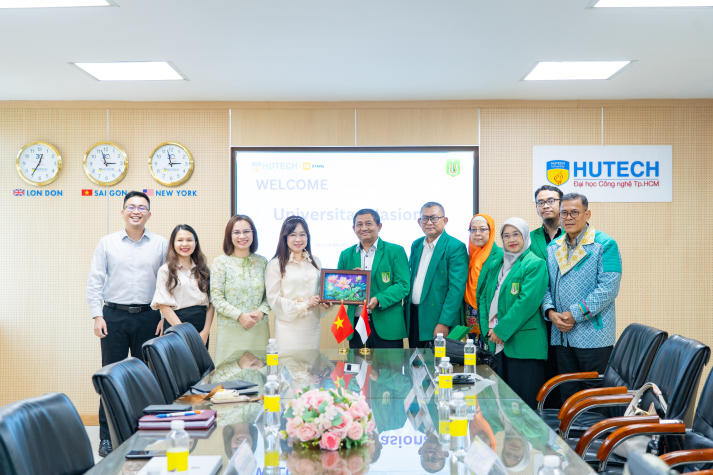 HUTECH làm việc cùng Universitas Nasional (Indonesia), mở ra nhiều định hướng hợp tác học thuật mới 10