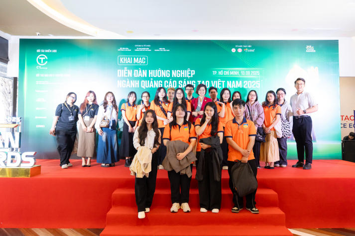 Diễn đàn Quảng cáo sáng tạo 2025 truyền cảm hứng cho thế hệ trẻ HUTECH 22