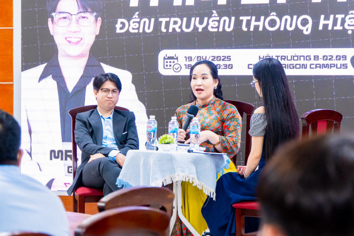 HUTECH-ers ngành Tâm lý học khám phá mối liên hệ giữa tâm lý học và truyền thông hiện đại 45