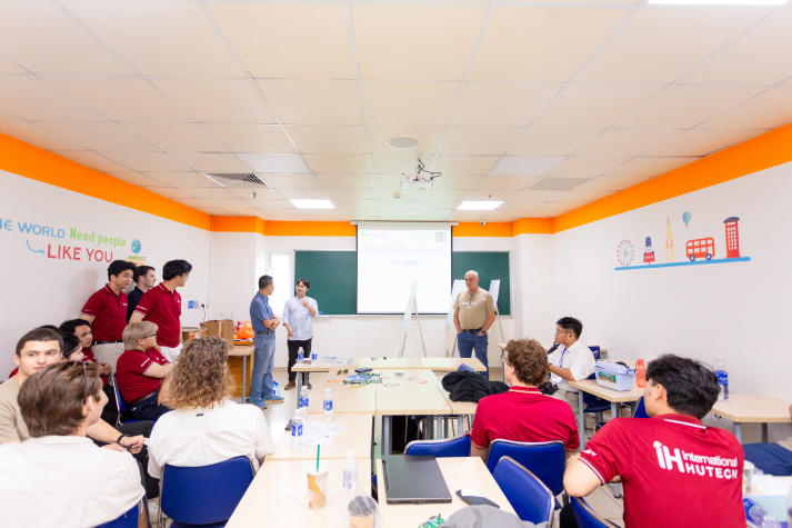 HUTECH and University of Newcastle students connect through Nucleo experiences and technical exchange 95
