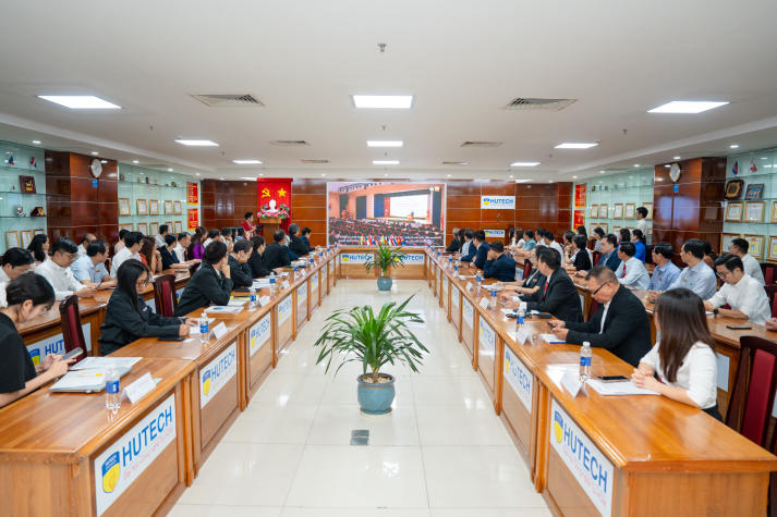 HUTECH chính thức khai mạc đánh giá ngoài 04 chương trình đào tạo trình độ Thạc sĩ theo tiêu chuẩn AUN-QA 68