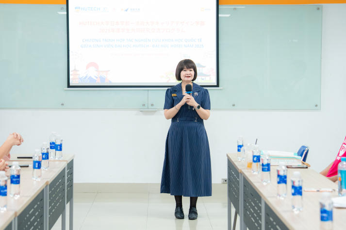 [Video] Khai màn chương trình hợp tác nghiên cứu sinh viên HUTECH - Hosei (Nhật Bản): Kết nối tri thức toàn cầu 120