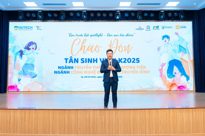 Đạo diễn Phạm Thiên Ân truyền cảm hứng tại lễ chào đón tân binh Truyền thông - Điện ảnh 30