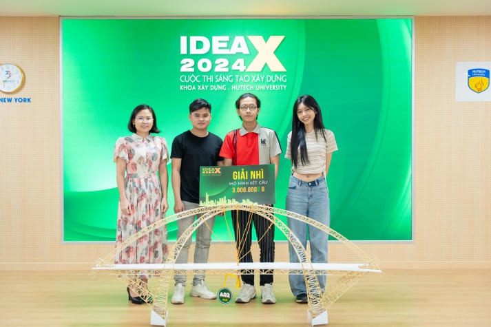 Quán quân cuộc thi Sáng tạo xây dựng IDEA-X chính thức gọi tên đội nhà HUTECH 223