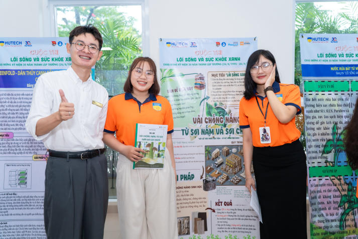 Lối sống xanh - Sức khỏe xanh: Sinh viên HUTECH kiến tạo tương lai bằng hành động bền vững 110