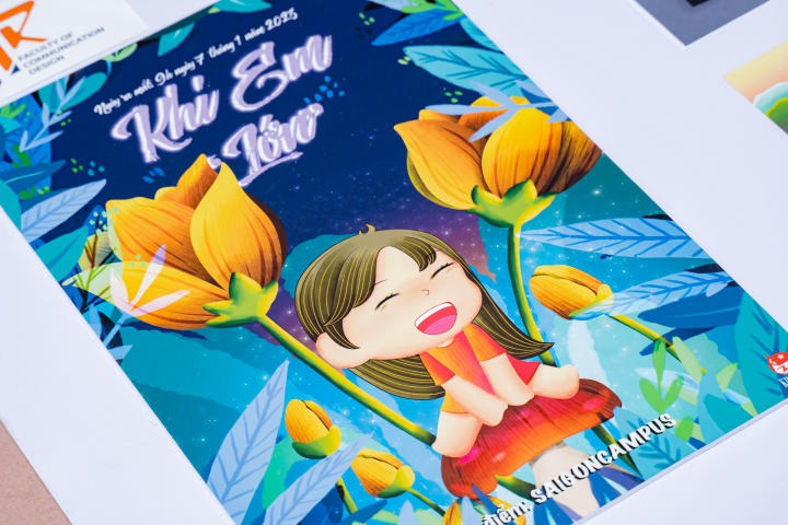 Sinh viên Thiết kế đồ họa “trình làng” loạt sản phẩm cuối kỳ ấn tượng tại triển lãm 116