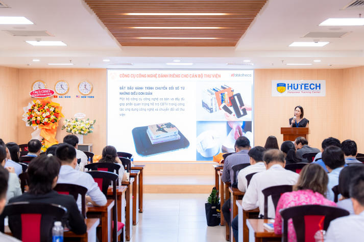 HUTECH đăng cai tổ chức Đại hội Liên Chi hội Thư viện Đại học phía Nam lần thứ VI, nhiệm kỳ 2025-2028: Hướng tới thư viện số hiện đại 141