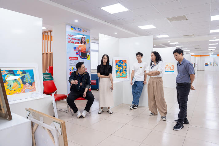 Khi 12 con giáp trở thành ngôn ngữ sáng tạo của sinh viên Thiết kế đồ họa HUTECH 27