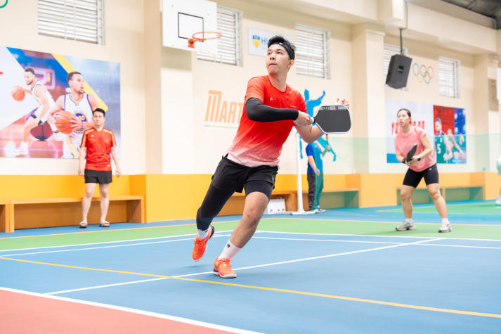 [Hội thao CB-GV-NV HUTECH 2025]: Bùng nổ Pickleball mùa đầu tiên với chiến thắng thuộc về TT.GDCT-QP - TT.GDTC 45