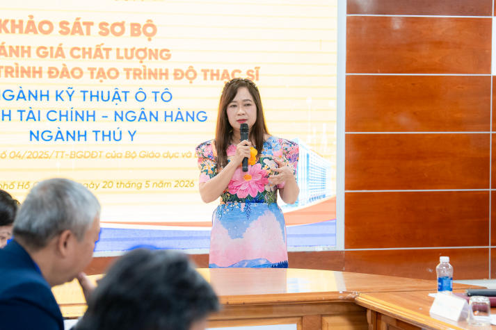 Khảo sát sơ bộ 03 chương trình đào tạo trình độ Thạc sĩ theo chuẩn MOET: HUTECH sẵn sàng cho đánh giá chính thức 15